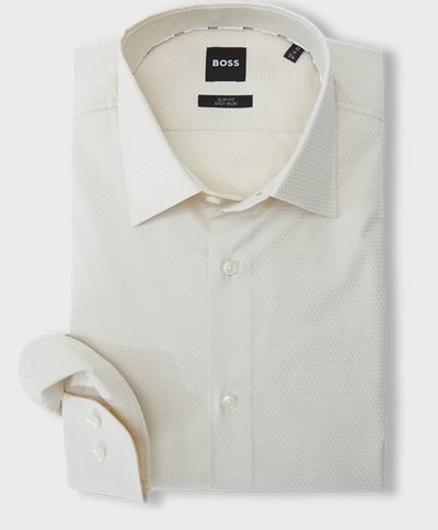 BOSS Shirts 50512899 H-HANK-KENT-C1-214 White